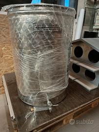 fusto inox per alimenti 150 litri 