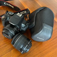 Canon 650D reflex + obiettivi