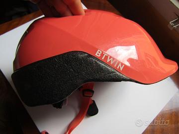 casco bici btwin 53-56  per bambini
