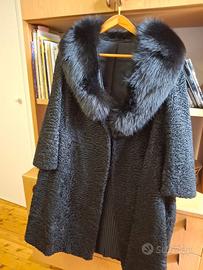 pelliccia di persiano nero