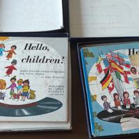 Due volumi per imparare l'inglese anni '60 con i r