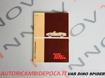 Libretto Uso e Manutenzione-Fiat Dino Spider