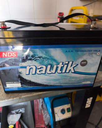 Batteria 120ah NDS Nautik