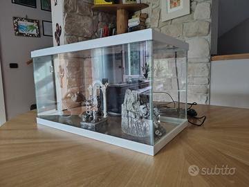 Acquario 54l per pesci con accessori