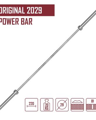 Bilanciere Power Bar Original 2029 sollevamenti t