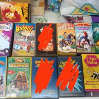 150+ Videocassette ORIGINALI cartoni Disney/film