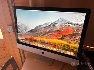 iMac 27 pollici Intel Core i5 / 12gb RAM