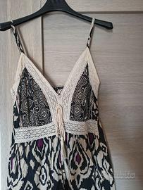 vestito lungo estivo di cotone