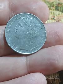 100 lire 1957  minerva