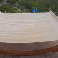 Sdraio matrimoniale da terrazzo o giardino