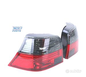 FANALI VOLKSWAGEN VW GOLF 4 ROSSO AFFUMICATO