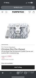 Borsa Dior Hit The Road Flap