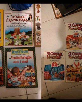 Lotto libri per ragazzi DeAgostini anni 90 vari