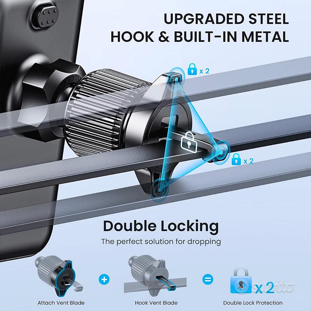 Porta Cellulare da Auto [Clip per Gancio Qualità M - Telefonia In vendita a  Brescia
