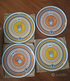 Set 4 piatti pizza Estathe'
