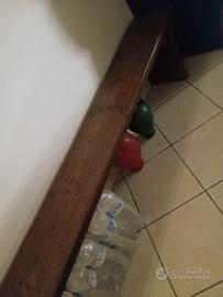 panca in legno massello   antica