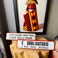 Targhe Smaltate - Vintage