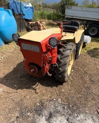 Trattore pasquali 985 con fresa e aratro