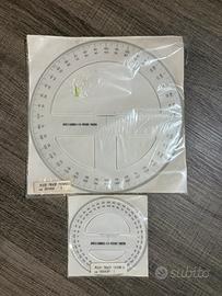 Goniometri vintage plexi trasp “Vittorio Martini”