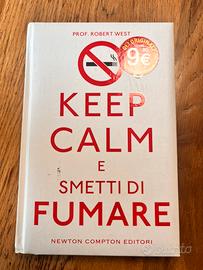 Libro “Keep e Calm e smetti di fumare” - West