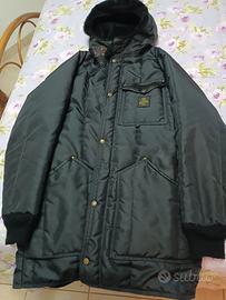 Giaccone Uomo con cappuccio REFRIGI WEAR nero tg48