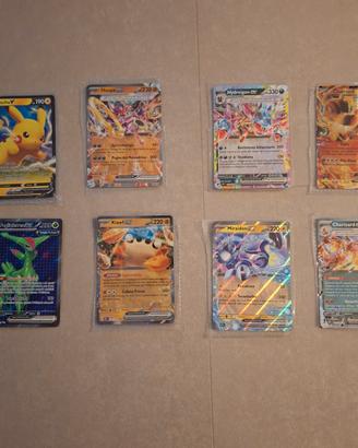 Lotto 8 Carte Pokémon Ultra Rare ex / V – Charizar