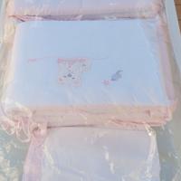 Paracolpi per Culla Lella Picci+piumino+lenzuola