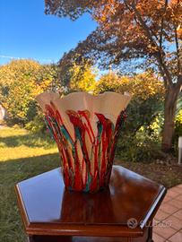 Vaso Artistico in Vetro di Murano
