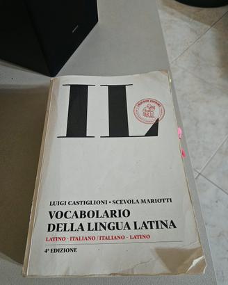 Vocabolario Lingua Latina