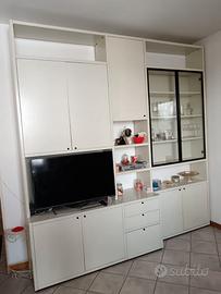 Mobile Poliform legno bianco laccato