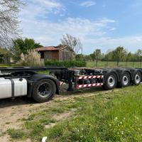 Semirimorchio portacontainer Broshuis-Lintrailers