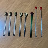 Bastoncini per cocktail in vetro