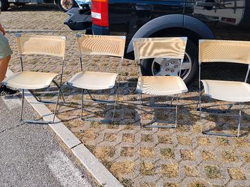 sedia da esterno pieghevole 
