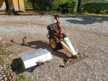 Falciatrice con fresa eurosystem P 105