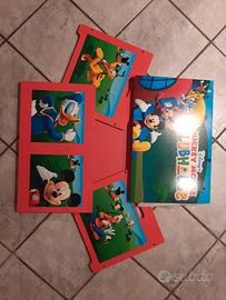 cassapanca disney legno bambini 