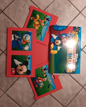 cassapanca disney legno bambini 