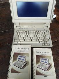 Tandy 1400 FD/HD computer portatile vintage