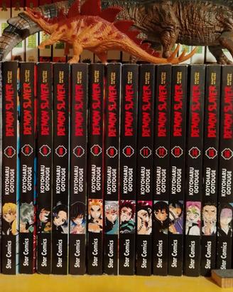 Demon Slayer da 1 a 20 + libro + short stories