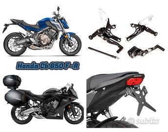 Honda Cb 650 F R accessori pedane protezioni freni