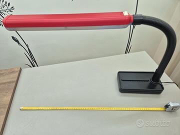 Lampada da Scrivania Vintage Anni 70/80 - Rossa