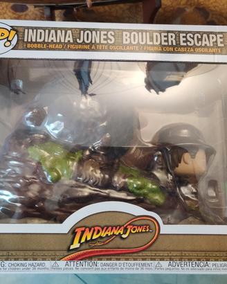 Indiana Jones Boulder Escape Moment Funko Pop