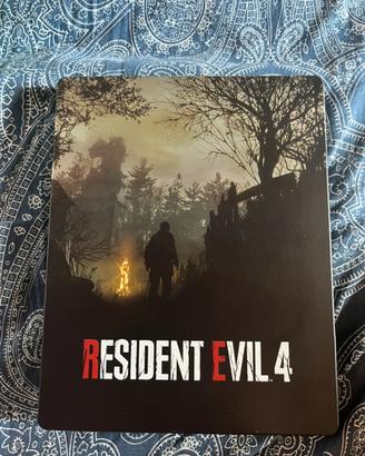 Resident evil 4 xbox serie x con steelbook