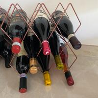 Cantine vino design colore rame 8 posti