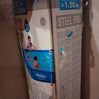 piscina + riscaldatore+filtro+aspiratore