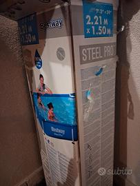 piscina + riscaldatore+filtro+aspiratore