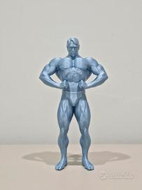 Arnold Schwarzenegger posa dorsali