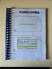 Slide di microeconomia rilegate