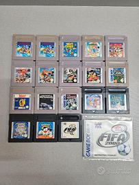 18 Giochi Nintendo Game boy + Manuale