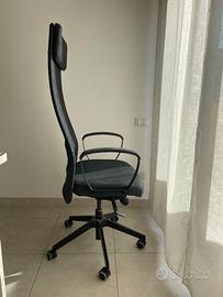 Sedia da ufficio MARKUS IKEA GRIGIO SCURO