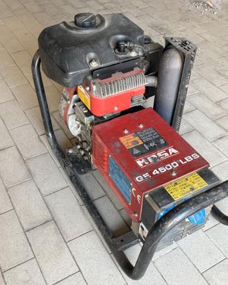 Gruppo elettrogeno MOSA 4500 LBS 4 KVA